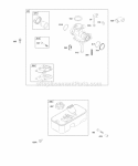 Part Location Diagram of 697800 Briggs and Stratton Carburetor